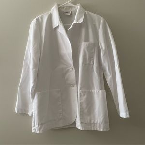 Short White Lab Coat